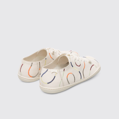 Back view of Twins Beige Casual Shoes for Women