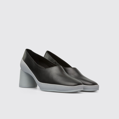 Front view of Upright Black Heels for Women