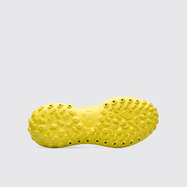 The sole of CRCLR Yellow Sneakers for Women