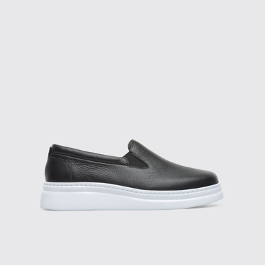 Side view of Runner Up Black Casual Shoes for Women