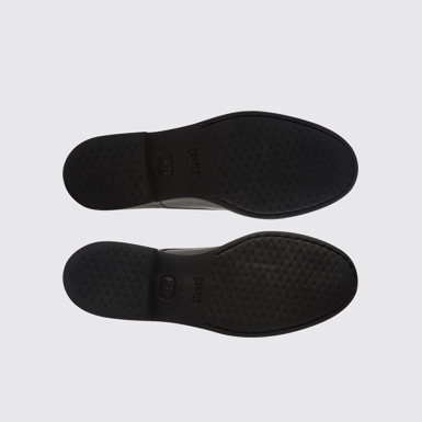 The sole of Twins Women's black TWINS lace up shoe