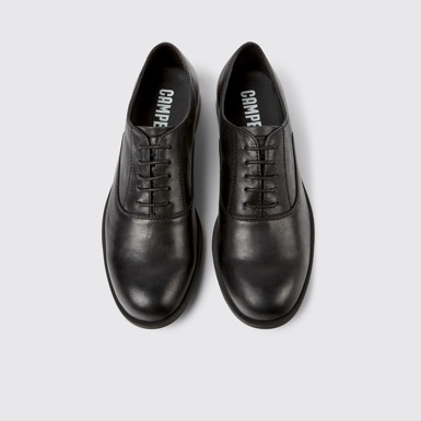 Overhead view of Mil Black Formal Shoes for Women