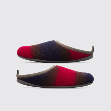 Side view of Twins Multicolor Slippers for Women