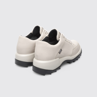 Back view of Helix Beige Sneakers for Women