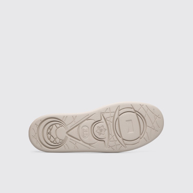 The sole of Courb Beige Sneakers for Women
