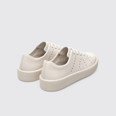 Back view of Courb Beige Sneakers for Women