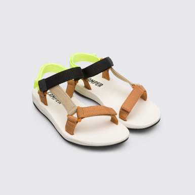 Front view of Match Women’s multicolored sandal