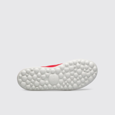 The sole of Pelotas XLite Red sneaker for women