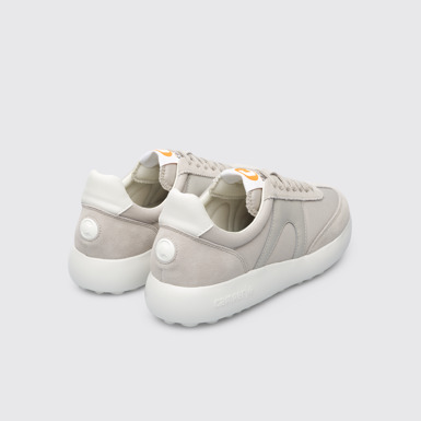 Back view of Pelotas XLite Grey sneaker for women