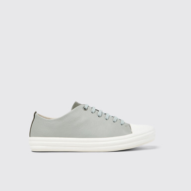 Side view of Twins White Sneakers for Women.