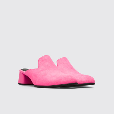 Front view of Katie Women’s pink open shoe