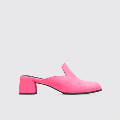 Side view of Katie Women’s pink open shoe