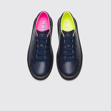 Overhead view of Twins Blue women’s sneaker