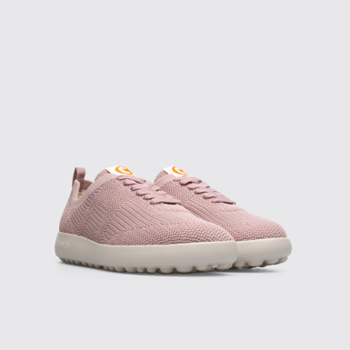 Front view of Pelotas XLite Pink sneaker for women