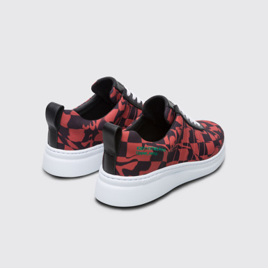 Back view of Twins Women's multi-colored TWINS sneaker