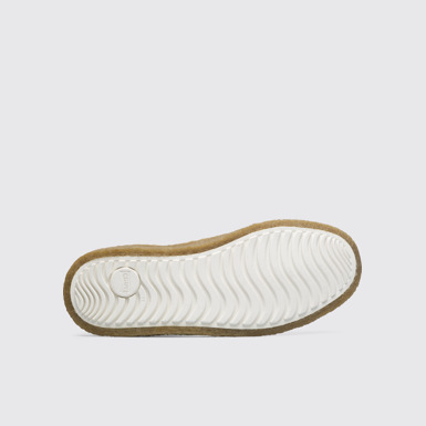 The sole of Bark White shoe for women