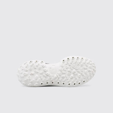 The sole of CRCLR Breathable women's multi-colored sneaker