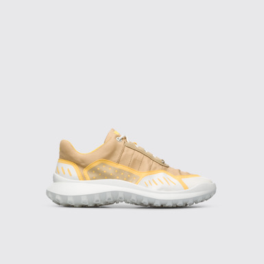 Side view of CRCLR Multicolored sneaker for women