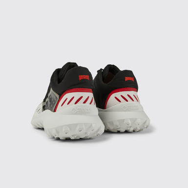 Back view of CRCLR Breathable women's multicolor textile sneakers