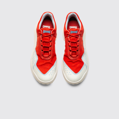 Overhead view of CRCLR Multicolored sneaker for women