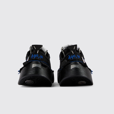 Back view of ADERERROR Black sneakers