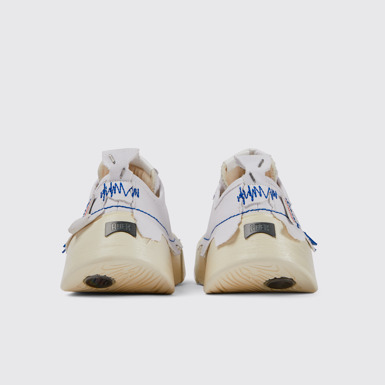 Back view of ADERERROR White sneakers