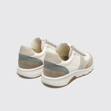 Back view of Drift Multicolored lace-up sneaker for women