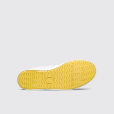 The sole of Imar White sneaker for women