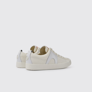 Imar Baskets en cuir blanc pour femme