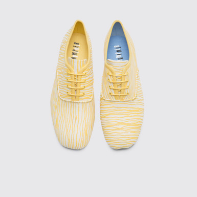 Overhead view of Twins TWINS shoe with laces for women
