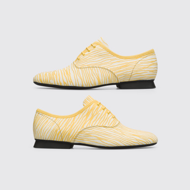 Side view of Twins TWINS shoe with laces for women