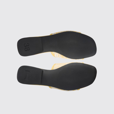 The sole of Twins Multicolored sandal for women