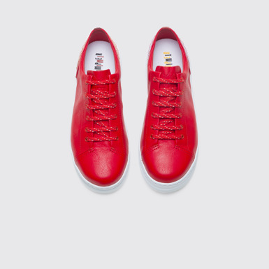 Overhead view of Twins Red TWINS sneaker