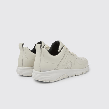 Back view of Drift White sneaker for women