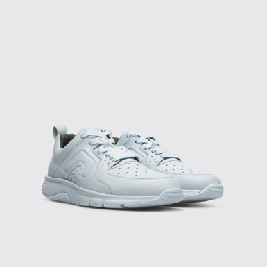 Front view of Drift Light blue sneaker for women