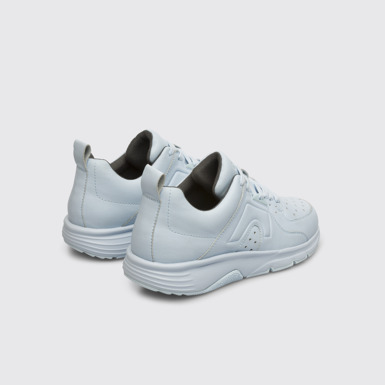 Back view of Drift Light blue sneaker for women