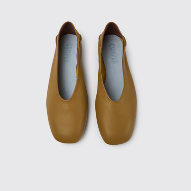 Casi Myra Zapatos de piel marrones para mujer