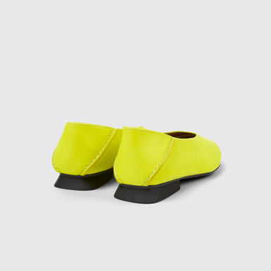 Casi Myra Ballerine in pelle gialla da donna