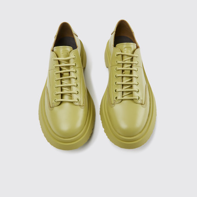 Walden Grünbeiger Lederschnürschuh