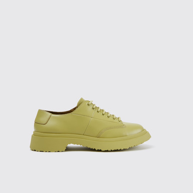 Walden Grünbeiger Lederschnürschuh