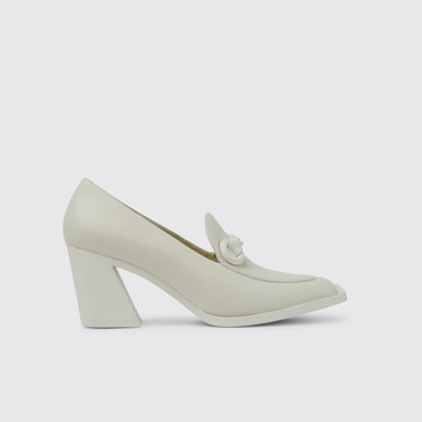 Twins Weißer Lederschuh für Damen