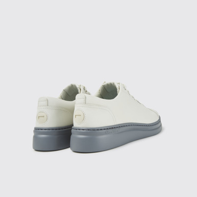 Back view of Twins White leather sneakers