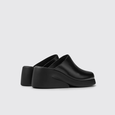 Kaah Sabots en cuir noir