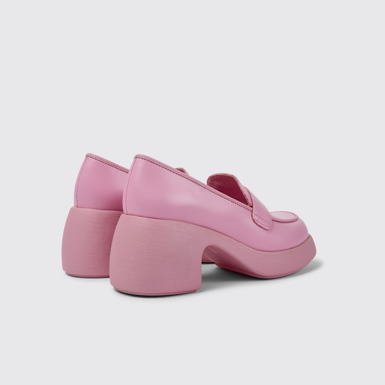 Thelma Zapatos de piel rosa para mujer