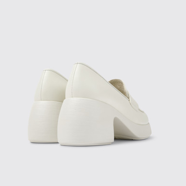 Thelma Zapatos de piel blancos para mujer