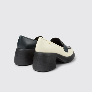 Twins Mocasines de piel multicolor para mujer