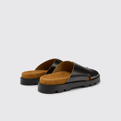 Brutus Sandal Sandalias de piel en color negro para mujer