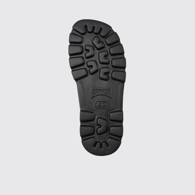 The sole of Brutus Sandal Black women's sandals