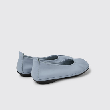 Right Chaussures en cuir bleu pour femme