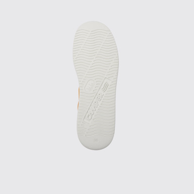The sole of Runner K21 Orange and red sneakers for women